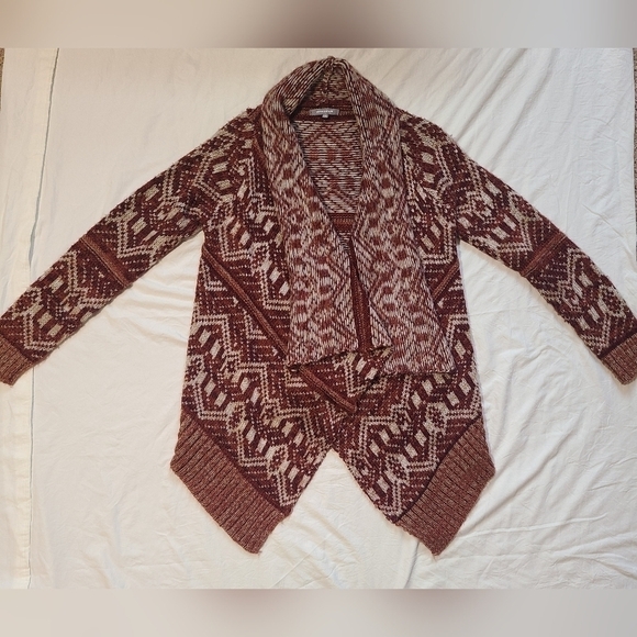 WOW Couture Aztec‎ cardigan Size M - Picture 3 of 10